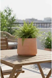 Kvetináč TROPICO, sklolaminát, výška 20 cm, oranžová