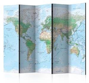 Artgeist Paraván - World Map [Room Dividers]