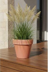 Kvetináč LEVANTA, plast, výška 63 cm, natur