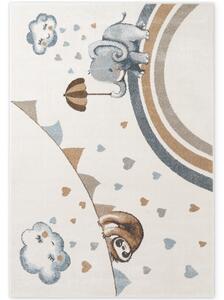 Villeroy & Boch , Detský kusový koberec Boho Kids 106306 Cream Multicolor, 120x170, biela, viacfarebná, detská izba