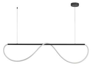 LED luster na lanku MELECA LED/36W/230V 3000/4000/6000K 160 cm čierna