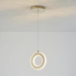 Zuma Line MD3713-1-3GT - LED stmievateľný luster na lanku GIRONA LED/10W/230V zlatá