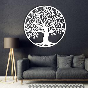 Drevený obraz na stenu stom života: Preglejka Topoľ - Biela 20 cm 4676-110813 PR0206-akcia20