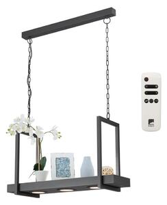 Eglo 39299 - LED RGBW stmievateľný luster na reťazi CALAMONA 3xLED/6W/230V + diaľkové ovládanie