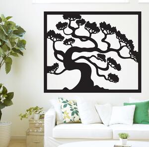 Drevený obraz na stenu strom bonsai z preglejky topoľ DRAZSKA: Prírodná preglejka - Topoľ natural 40 x 33 cm 3816-39415 PR0214 HEU+