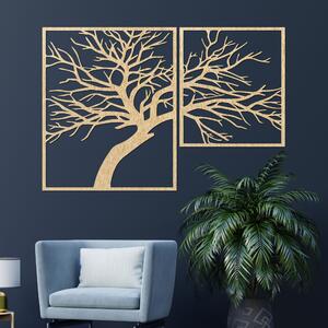 Viacdielny drevený obraz s motívom stromu | TERCHA: Preglejka Topoľ - Honey 3071 60 x 40 cm 3828-84637 PR0221