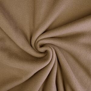 Metráž Fleece Polar - Hnedá tobacco