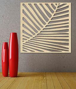 Dekoratívny drevený obraz na stenu, skvelý na moderné interiéry - HRKEL: Prírodná preglejka - Topoľ natural Rozmer 30 x 30 cm 3872-42376 PR0267 HEU+