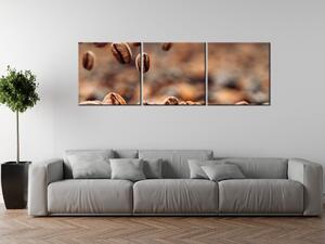 Gario 3 dielny obraz na plátne Kávové bohatstvo Veľkosť: 150 x 50 cm