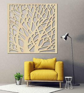 Vyrezávaný Drevený obraz na stenu z preglejky BELOON: Prírodná preglejka - Topoľ natural Rozmer 30 x 30 cm 3870-42268 PR0265 HEU+
