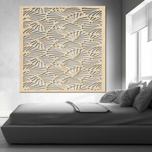 Vyrezávaný Drevený obraz na stenu z preglejky MUSLAY: Prírodná preglejka - Topoľ natural Rozmer 30 x 30 cm 3876-42592 PR0271 HEU+