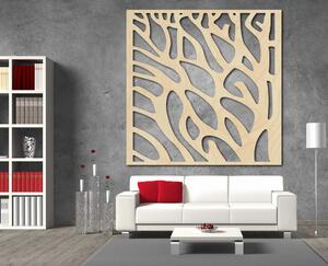 Vyrezávaný obraz na stenu z drevenej preglejky strom HIRO: Prírodná preglejka - Topoľ natural Rozmer 30 x 30 cm 3880-42808 PR0275 HEU+