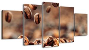 Gario 5 dielny obraz na plátne Kávové bohatstvo Veľkosť: 100 x 70 cm