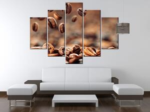 Gario 5 dielny obraz na plátne Kávové bohatstvo Veľkosť: 100 x 70 cm