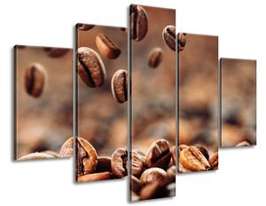 Gario 5 dielny obraz na plátne Kávové bohatstvo Veľkosť: 100 x 63 cm