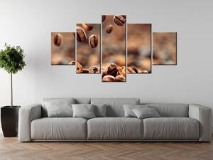 Gario 5 dielny obraz na plátne Kávové bohatstvo Veľkosť: 100 x 63 cm