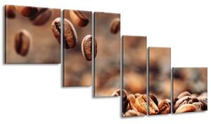 Gario 6 dielny obraz na plátne Kávové bohatstvo Veľkosť: 180 x 100 cm