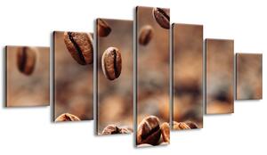 Gario 7 dielny obraz na plátne Kávové bohatstvo Veľkosť: 210 x 100 cm