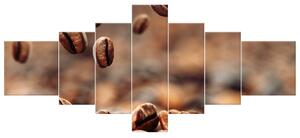 Gario 7 dielny obraz na plátne Kávové bohatstvo Veľkosť: 210 x 150 cm