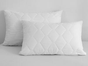 XPOSE® Prešívaný chránič vankúša - biely 70x90 cm