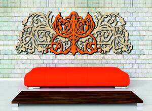 Vyrezávaný obraz z drevenej preglejky - RUSTOL: Preglejka - Zelená (moridlo) 45 x 120 cm 3919-45277 PR0302
