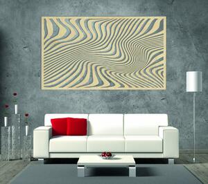 Obraz na stenu čarovné línie - HOGFOG: Preglejka - Biela farba 42 x 32 cm 3937-47594 PR0317