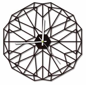 MDF Nástenné hodiny do obyvačky i čierne 40 cm I SENTOP HDFK0017: HDF - Čierna 3975-73196 HDFK0017 PR0346 MDF
