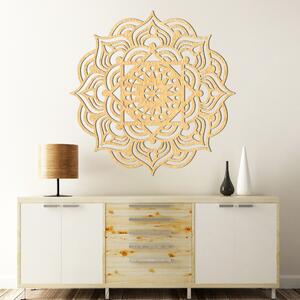 Drevená dekorácia na stenu mandala | ROMANCE: Preglejka Topoľ - Honey 3071 20 cm 3993-88488 PR0353