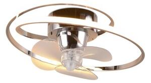 Trio Reality TR67252106 LED ventilátor s osvetlením UMEA | 38W integrovaný LED zdroj | 4400lm | 2700-6500K