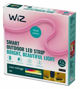 WiZ 8720169074859 vonkajší LED pásik, biela, 1x 24 W 630lm 2700-5000K + RGB IP65