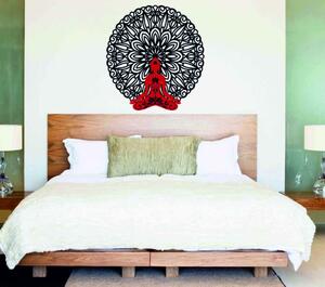 3D Obraz na stenu Buddha v mandale 50, 70, 90 cm: Preglejka Topoľ Preglejka Topoľ Rozmer 50 cm 4007-54819 PR0367