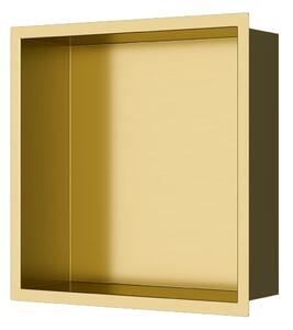 Vstavaná polička SAT Aurum zlatá 30x30 cm SATAURN3030BG