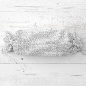 Biante Vankúš valec bonbon Sandra SA-061 Nepravidelné tvary na bielom 15x40 cm