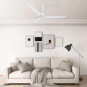 Stropný ventilátor 142 cm biely