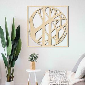 Stylesa - Obraz na stenu v ráme: Prírodná preglejka - Topoľ natural Rozmer 40 cm 4024-56288 PR0377 plywood