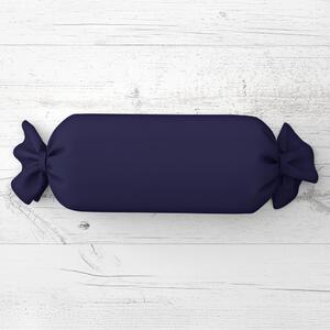 Biante Vankúš valec bonbon Rongo RG-079 Námornícka modrá 15x40 cm