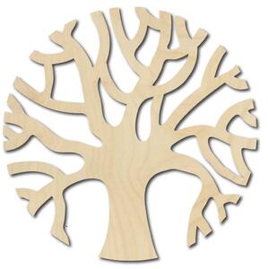 Drevený obraz na stenu konárer - LCITT: Prírodná preglejka - Topoľ natural Rozmer 40 cm 4033-56842 PR0384-B plywood