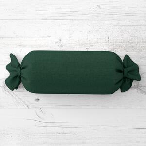 Biante Vankúš valec bonbon Rongo RG-086 Fľaškovo zelený 15x40 cm