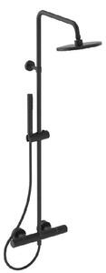 Ideal Standard CeraTherm - Sprchový set s termostatom, priemer 20 cm, hodvábna čierna A7586XG