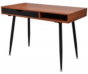 Hnedý stôl pre laptop/pracovná stanica
