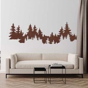 Moderný obraz na stenu les | MOARKO: Preglejka Topoľ - Hnedá 160 x 50 cm 4052-103654 PR0545
