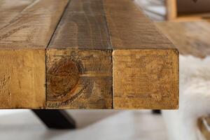 Invicta Interior - Masívny jedálenský stôl THOR 240 cm z hnedého borovicového dreva