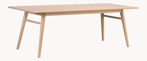 Rozkladací jedálenský stôl z dubového dreva Nagano, 220 - 265 x 90 cm