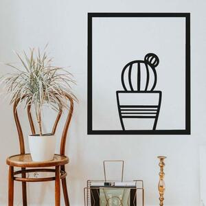 Moderný obraz na stenu - KAKTUS ALDER | SENTOP: Preglejka - Biela farba 40 x 30 cm 4065-61367 PR0398-C plywood