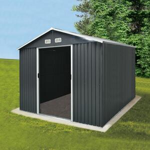Záhradný domček na náradie Avenberg 3.0 x 2.4 m ANTRACIT SD-X0810-H170