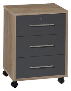 KONTAJNER NA KOLIESKACH, 44/58/40 cm MID.YOU - Online Only kancelárie, Online Only