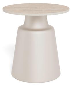 KONFERENČNÝ STOLÍK, sivá, béžová, kov, keramika, 45/45/47,5 cm MID.YOU - Stolíky do obývačky, Online Only