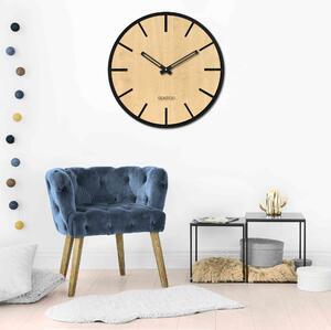 Nástenné hodiny z dreva - Sentop | HDFK026 | javor: Svetlé HDF - Javor HDF - Javor 30 cm 4217-69820 HDFK026-javor