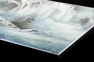 DIMEX | Plexisklo za kuchynskú linku PGT-06040-190 | 60 x 40 cm Maľba vodopádu