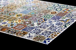 DIMEX | Plexisklo za kuchynskú linku PGT-06040-097 | 60 x 40 cm Portugalské kachličky